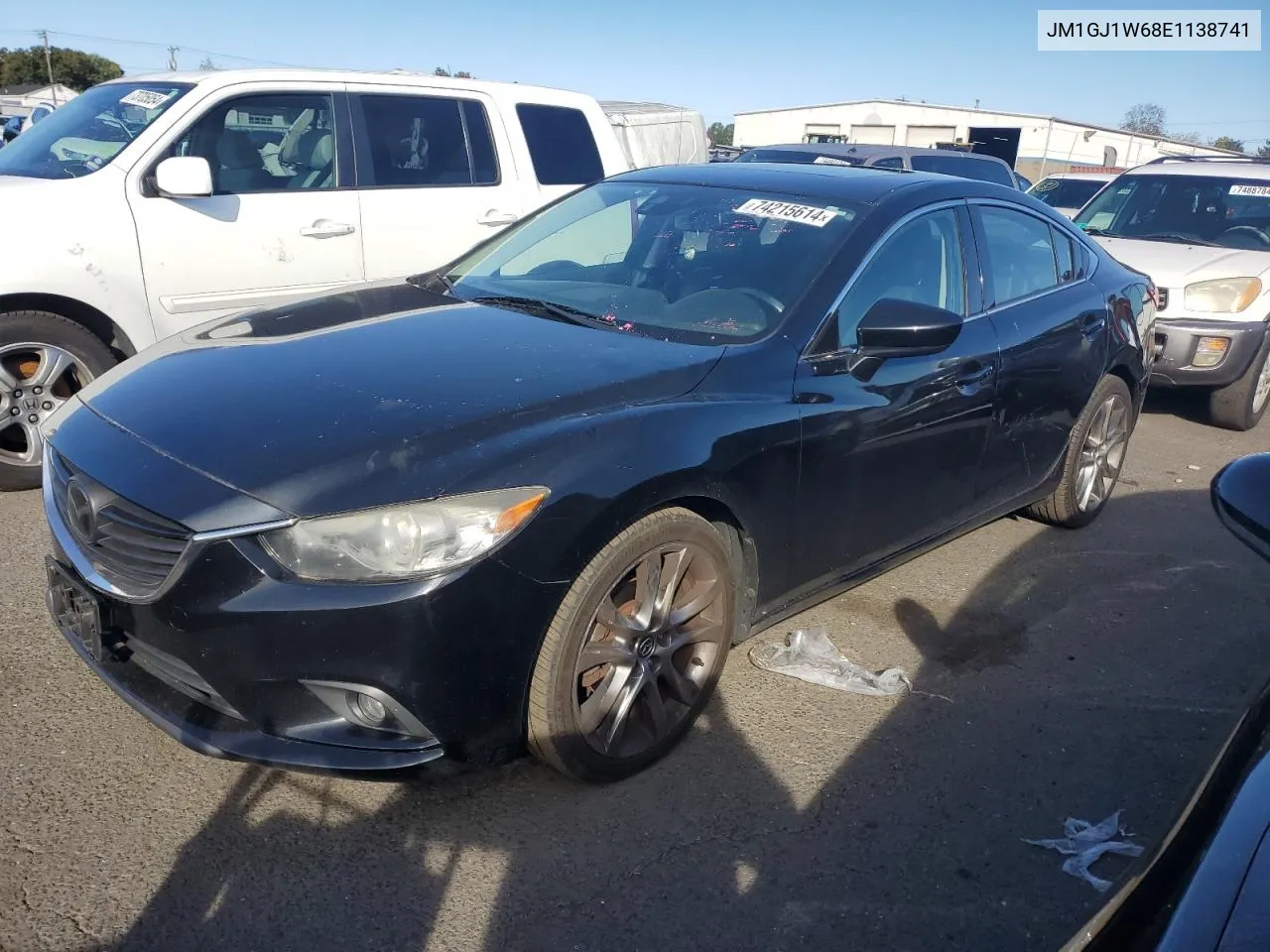 2014 Mazda 6 Grand Touring VIN: JM1GJ1W68E1138741 Lot: 74215614