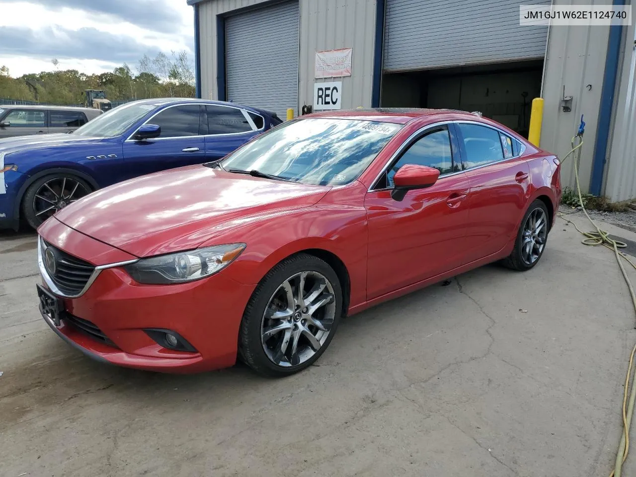 JM1GJ1W62E1124740 2014 Mazda 6 Grand Touring