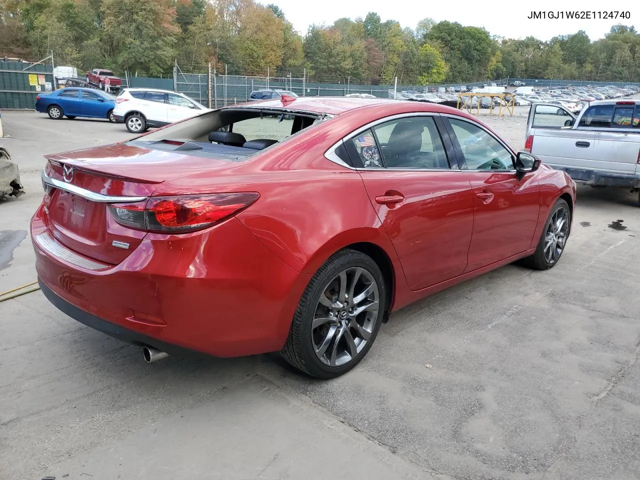 JM1GJ1W62E1124740 2014 Mazda 6 Grand Touring