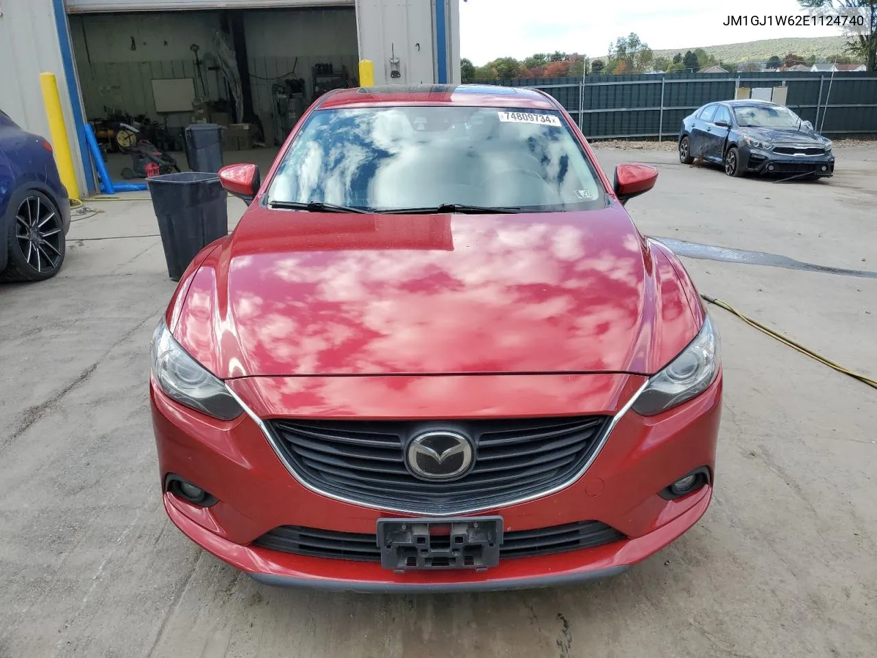 2014 Mazda 6 Grand Touring VIN: JM1GJ1W62E1124740 Lot: 74809734