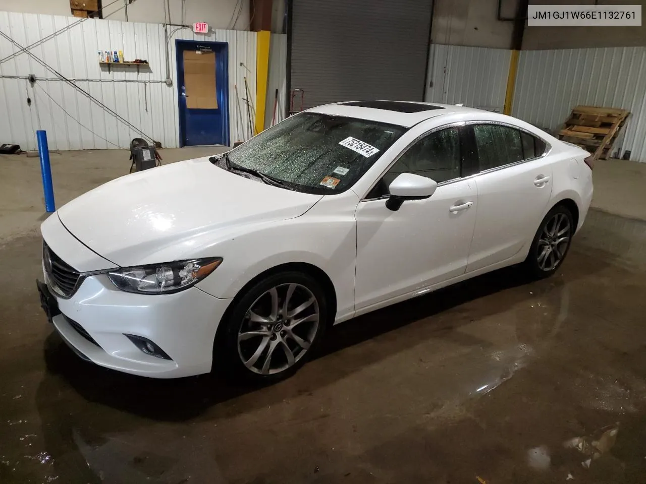 2014 Mazda 6 Grand Touring VIN: JM1GJ1W66E1132761 Lot: 75215474