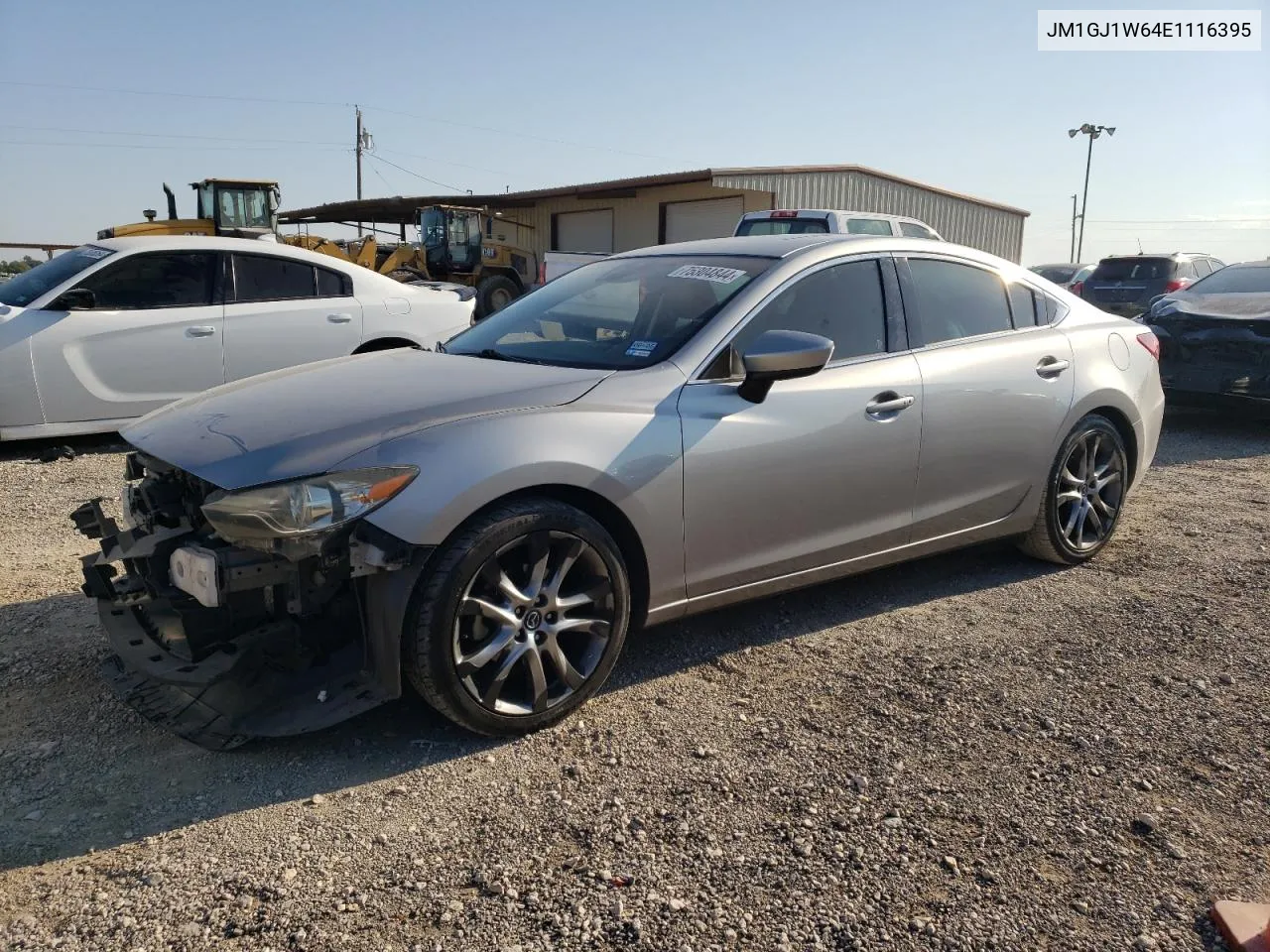 2014 Mazda 6 Grand Touring VIN: JM1GJ1W64E1116395 Lot: 75304844