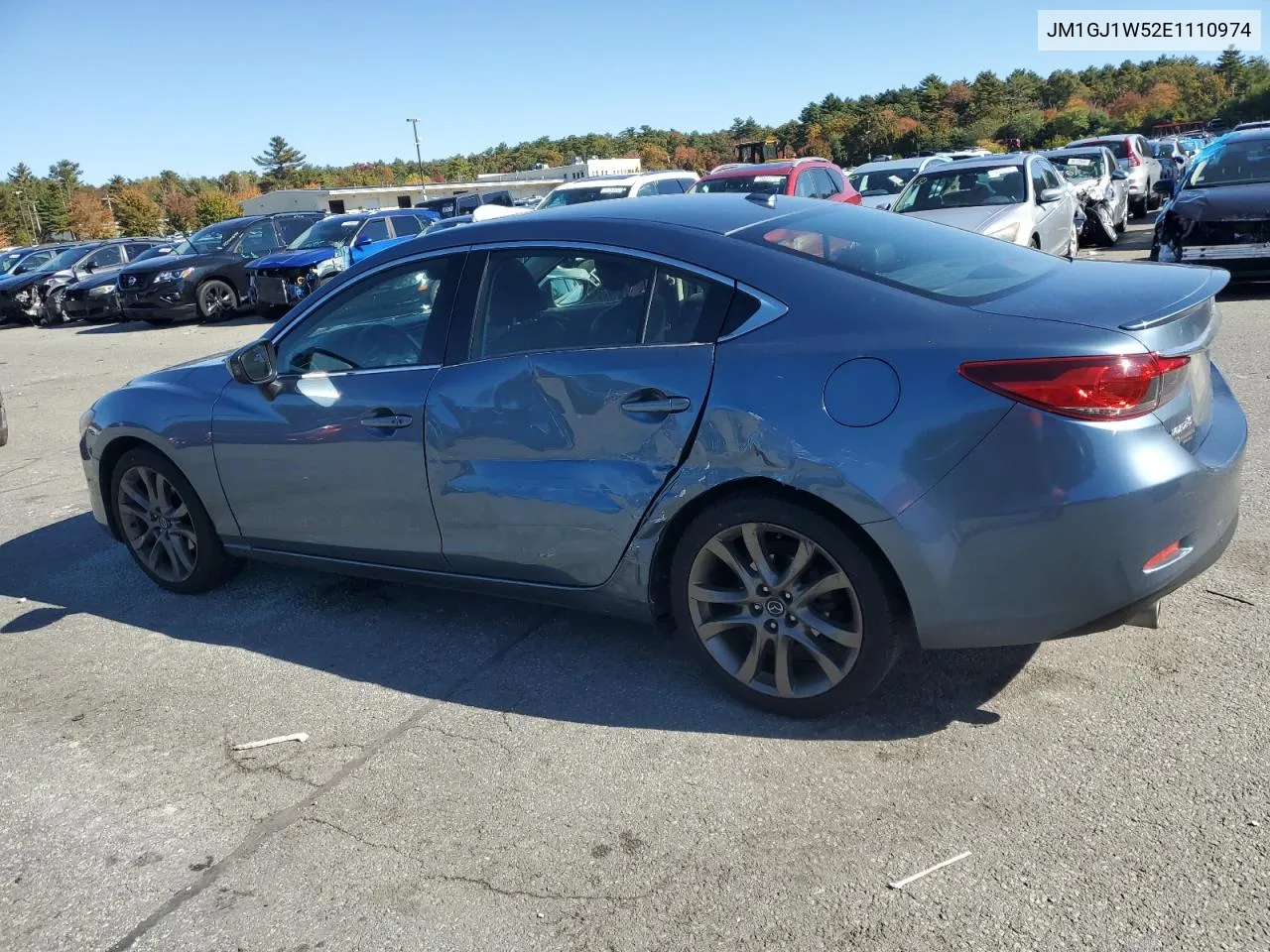 2014 Mazda 6 Grand Touring VIN: JM1GJ1W52E1110974 Lot: 76389354