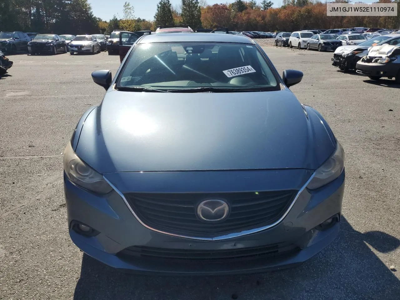 2014 Mazda 6 Grand Touring VIN: JM1GJ1W52E1110974 Lot: 76389354