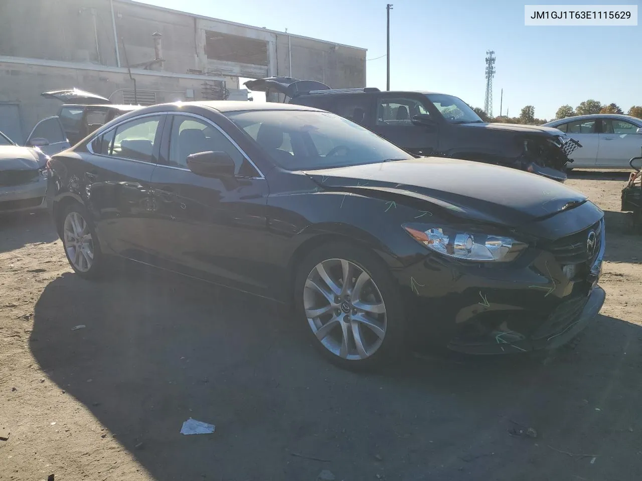 2014 Mazda 6 Touring VIN: JM1GJ1T63E1115629 Lot: 77412684