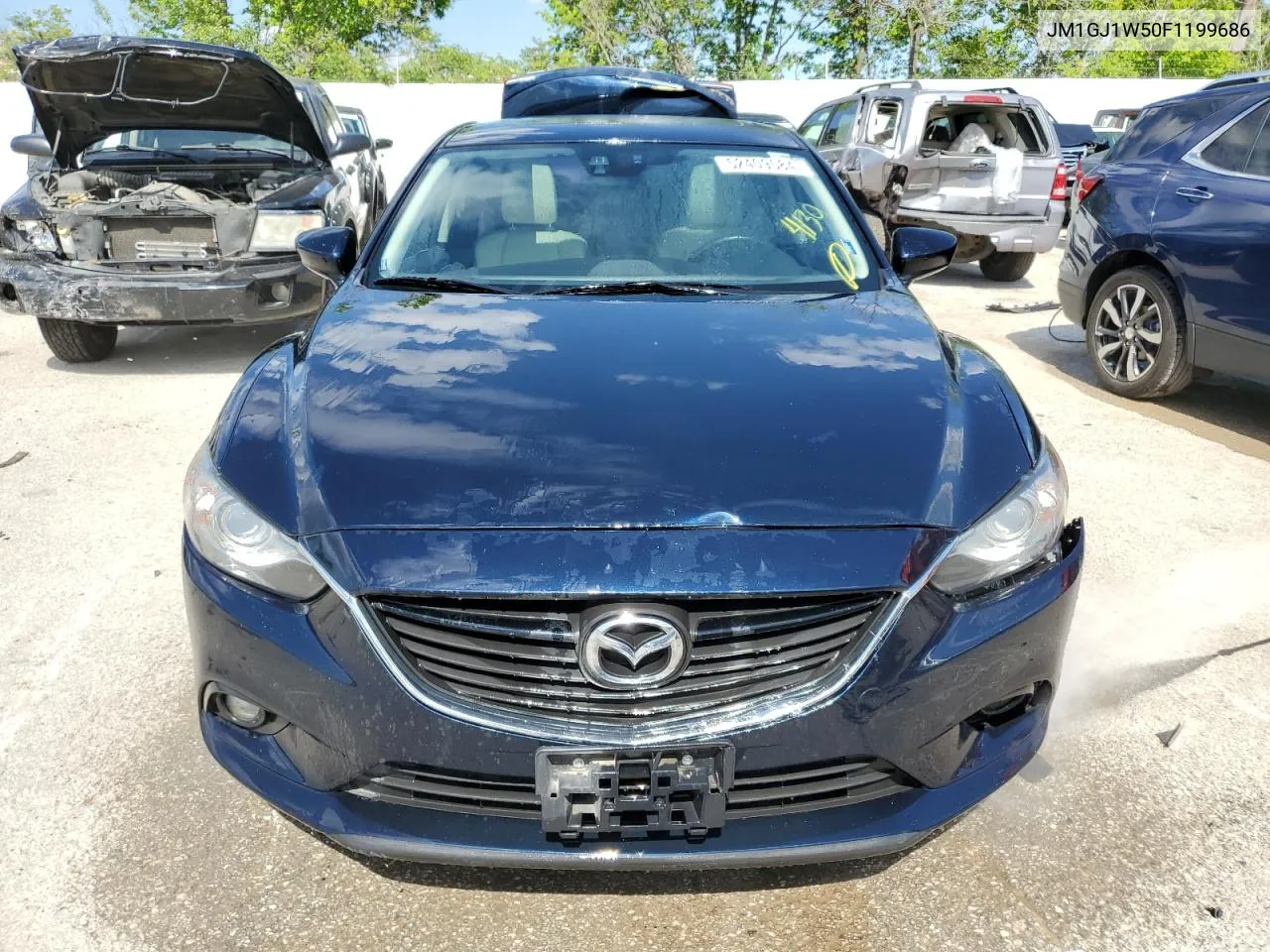 2015 Mazda 6 Grand Touring VIN: JM1GJ1W50F1199686 Lot: 52409584