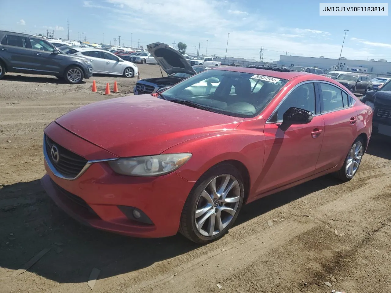 JM1GJ1V50F1183814 2015 Mazda 6 Touring