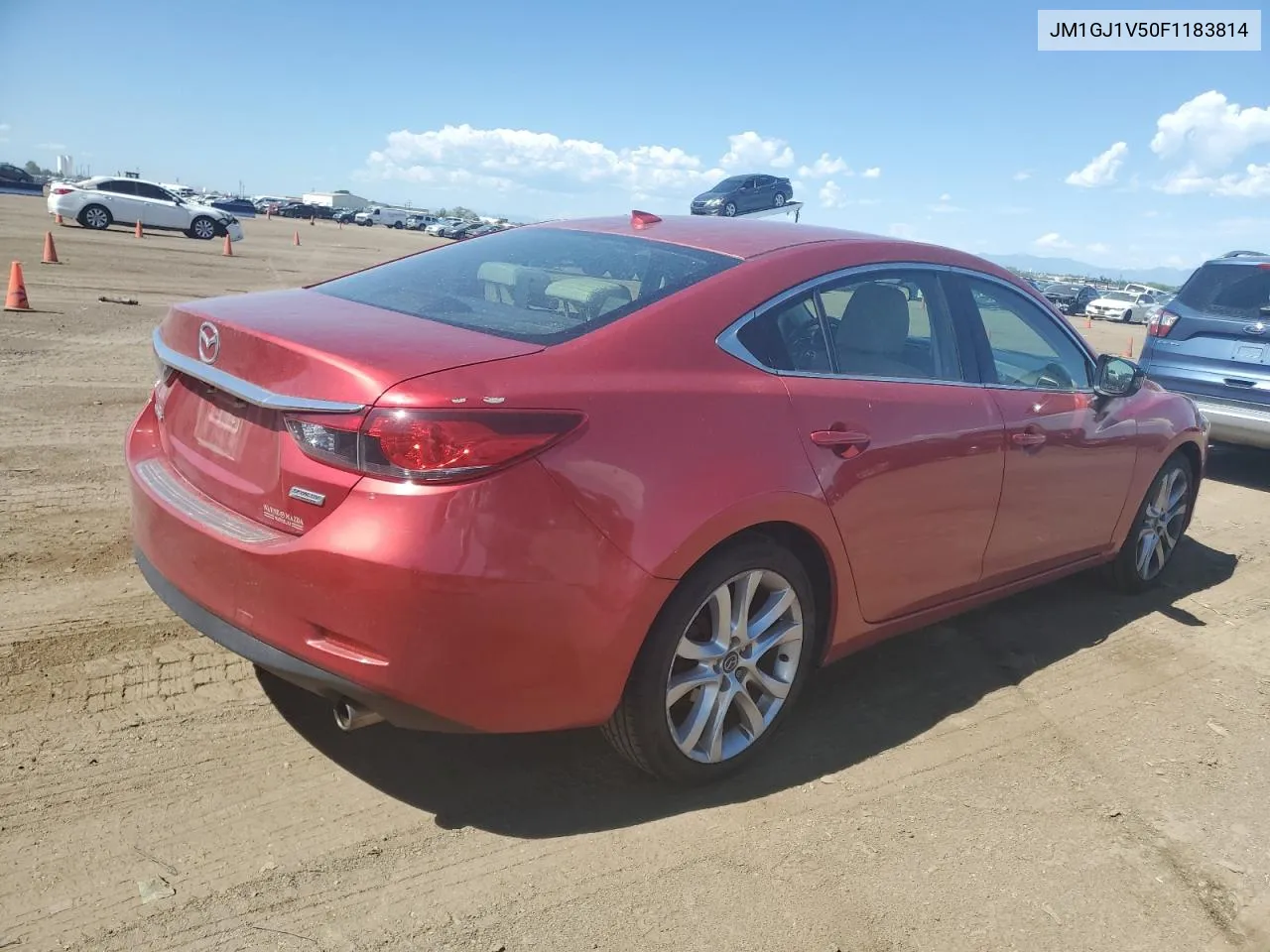 JM1GJ1V50F1183814 2015 Mazda 6 Touring