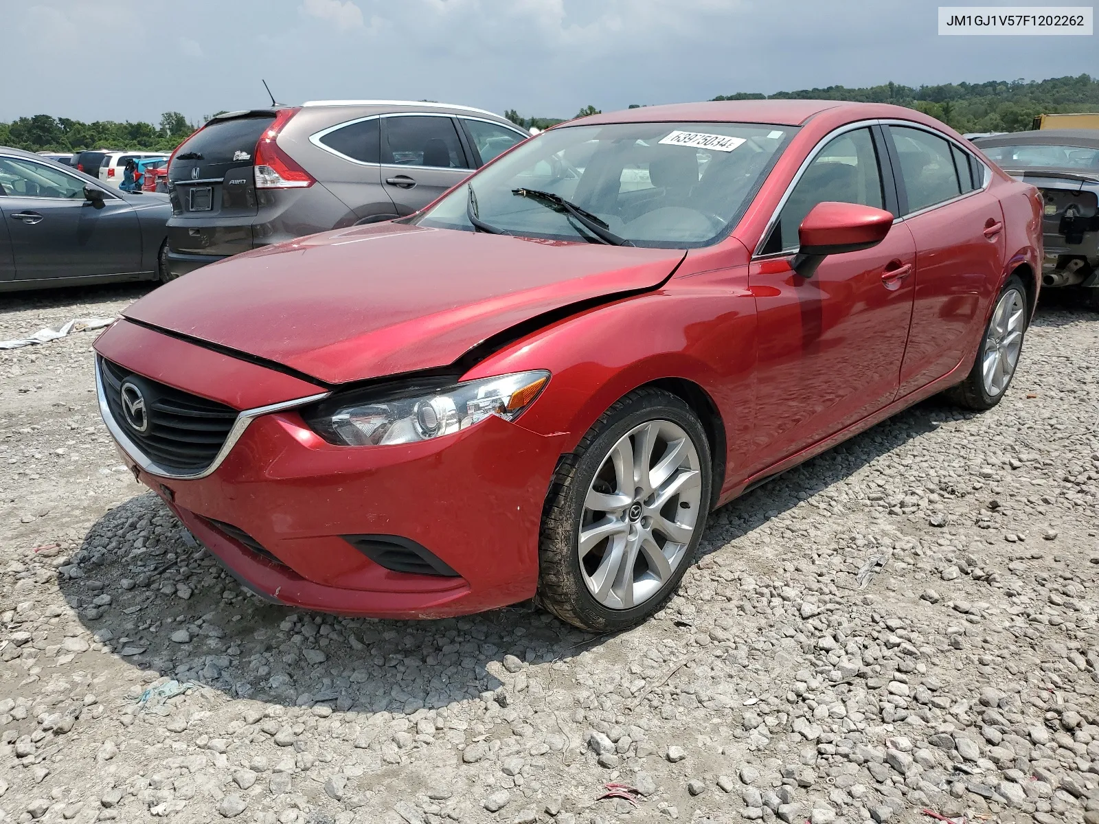 2015 Mazda 6 Touring VIN: JM1GJ1V57F1202262 Lot: 63975034