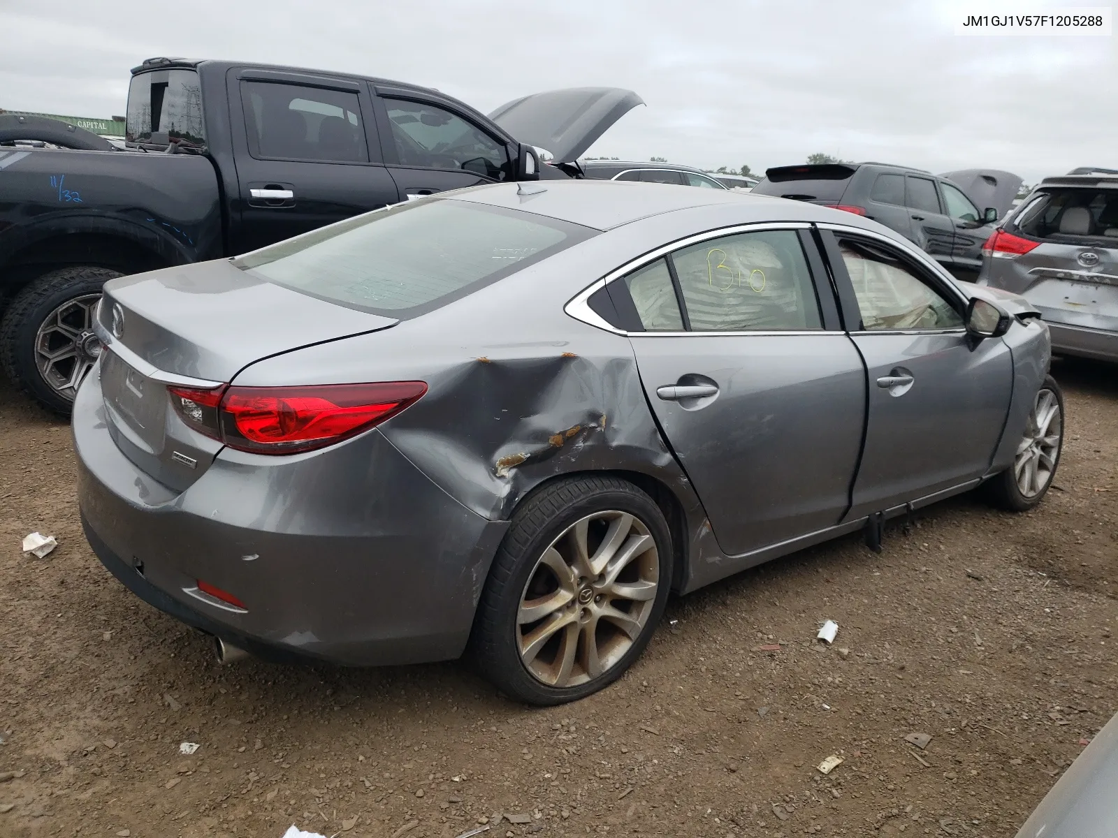 JM1GJ1V57F1205288 2015 Mazda 6 Touring