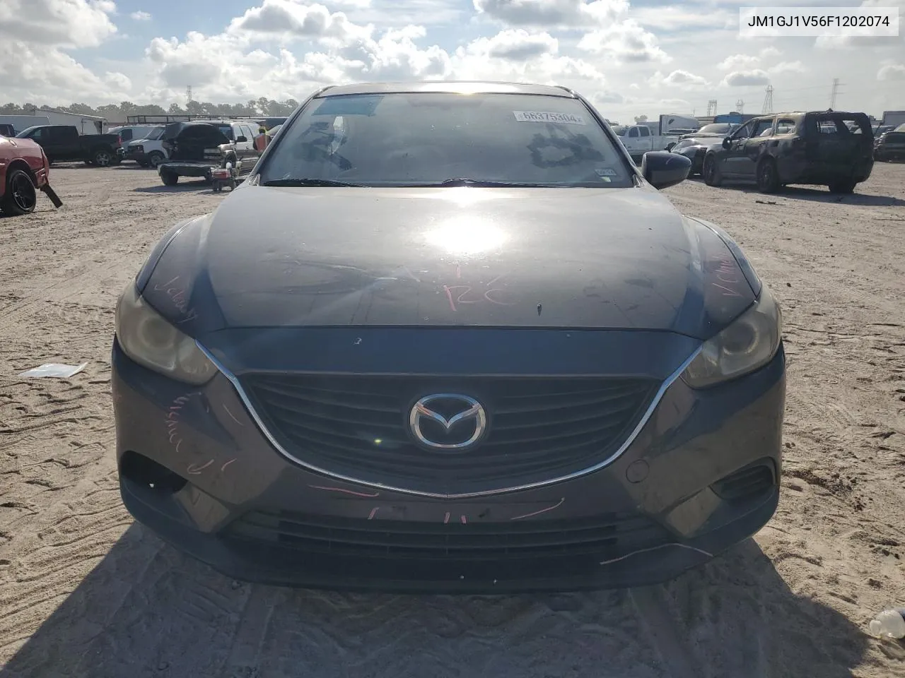 2015 Mazda 6 Touring VIN: JM1GJ1V56F1202074 Lot: 66375304