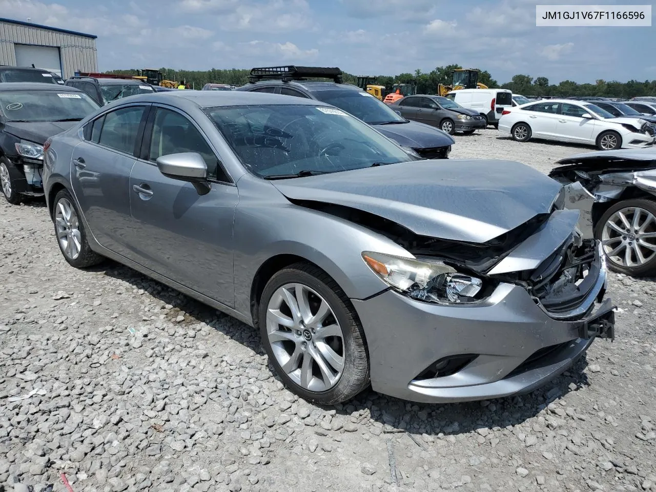 2015 Mazda 6 Touring VIN: JM1GJ1V67F1166596 Lot: 67576614