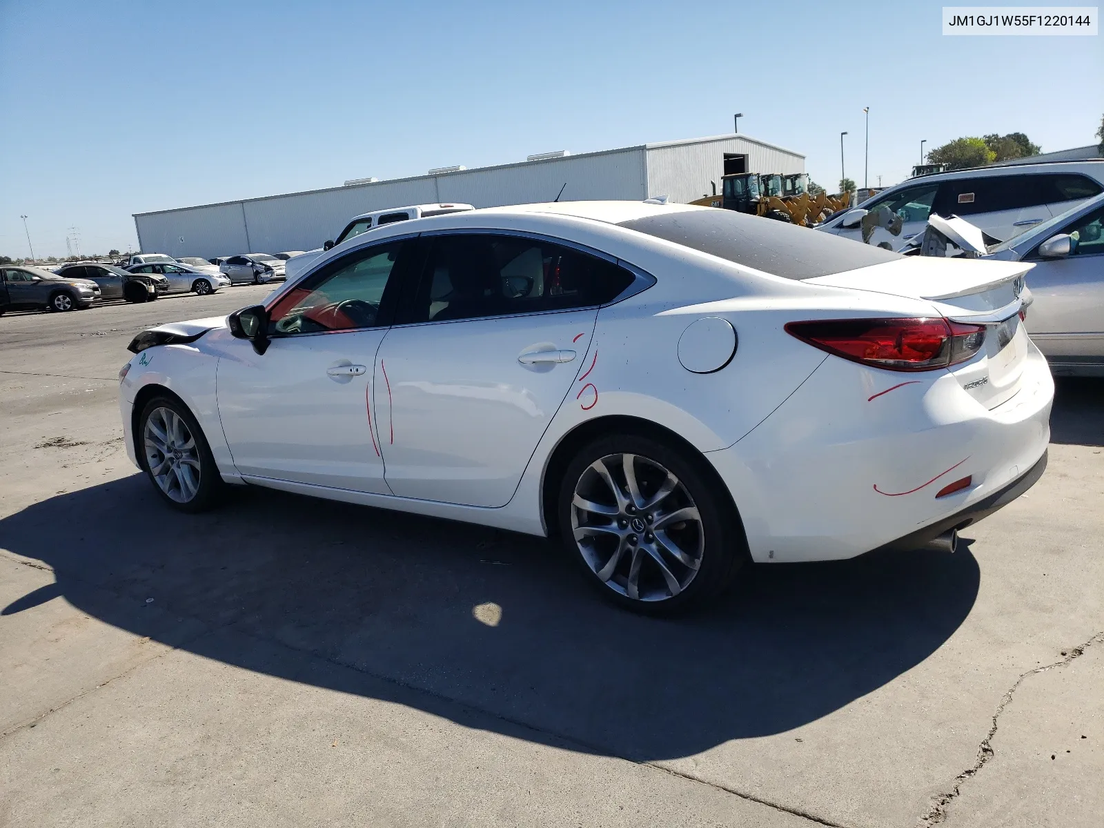 2015 Mazda 6 Grand Touring VIN: JM1GJ1W55F1220144 Lot: 67588954