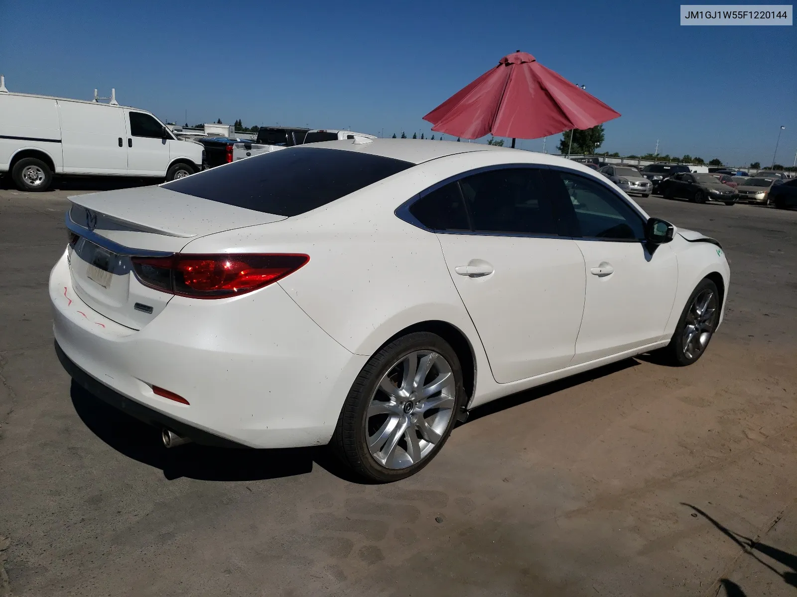 JM1GJ1W55F1220144 2015 Mazda 6 Grand Touring