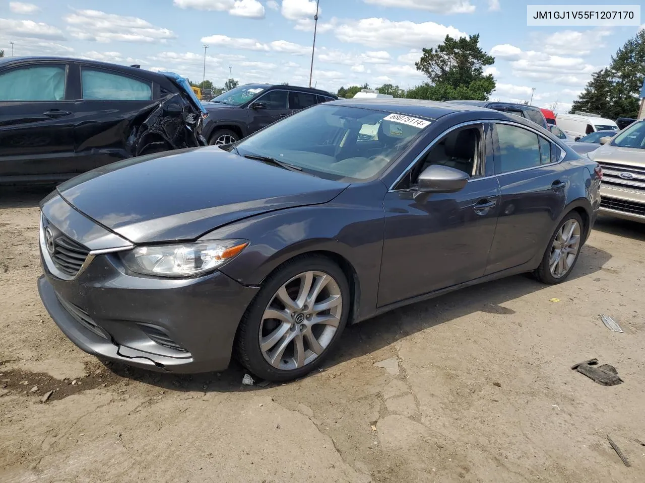 JM1GJ1V55F1207170 2015 Mazda 6 Touring