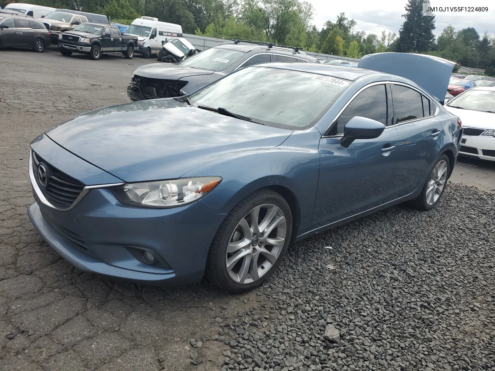 2015 Mazda 6 Touring VIN: JM1GJ1V55F1224809 Lot: 68257844