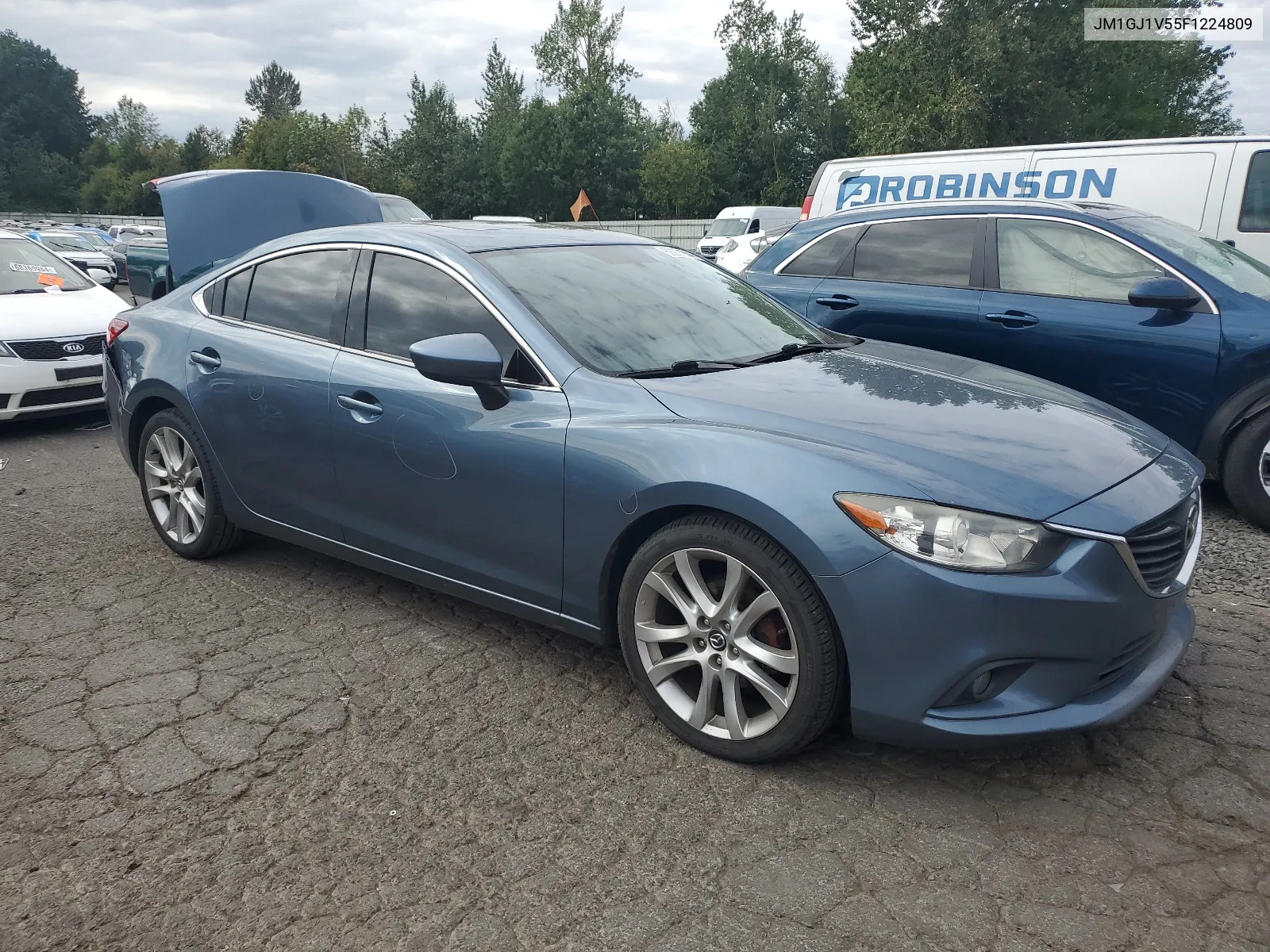 JM1GJ1V55F1224809 2015 Mazda 6 Touring