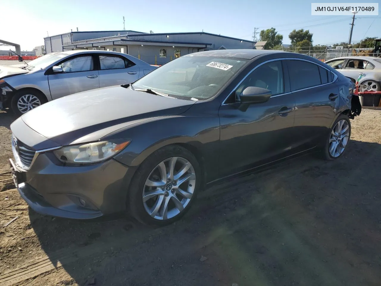 JM1GJ1V64F1170489 2015 Mazda 6 Touring