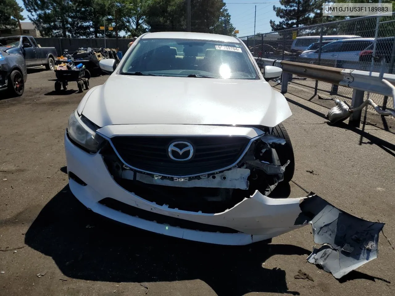 JM1GJ1U53F1189883 2015 Mazda 6 Sport