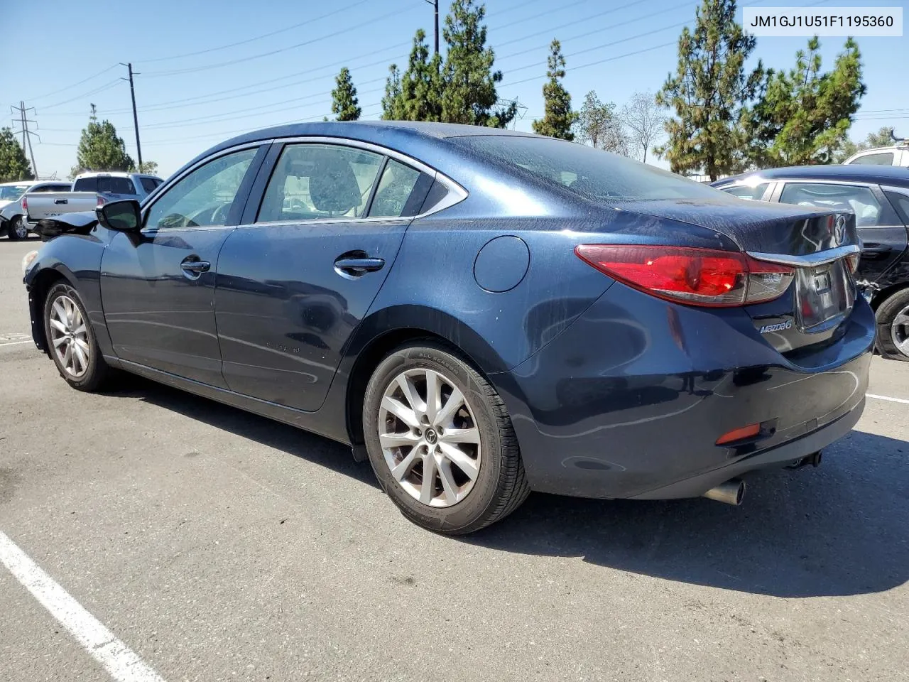 JM1GJ1U51F1195360 2015 Mazda 6 Sport