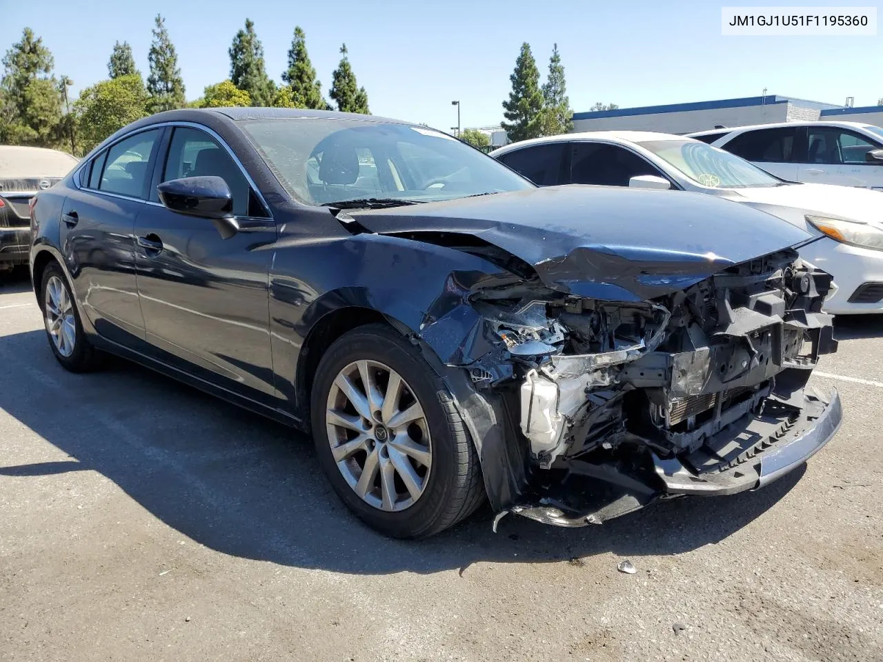 JM1GJ1U51F1195360 2015 Mazda 6 Sport