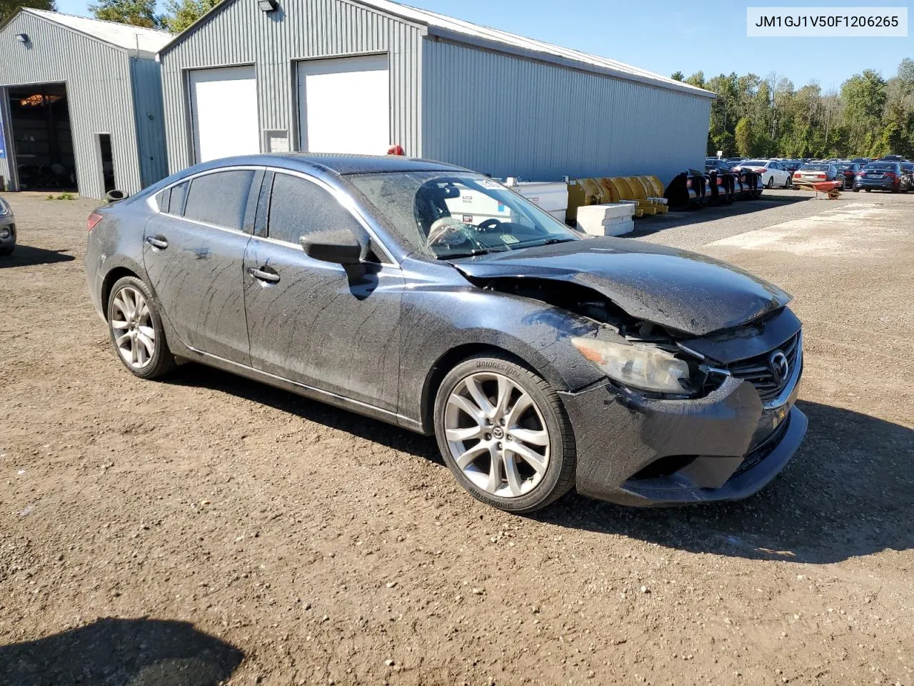 JM1GJ1V50F1206265 2015 Mazda 6 Touring