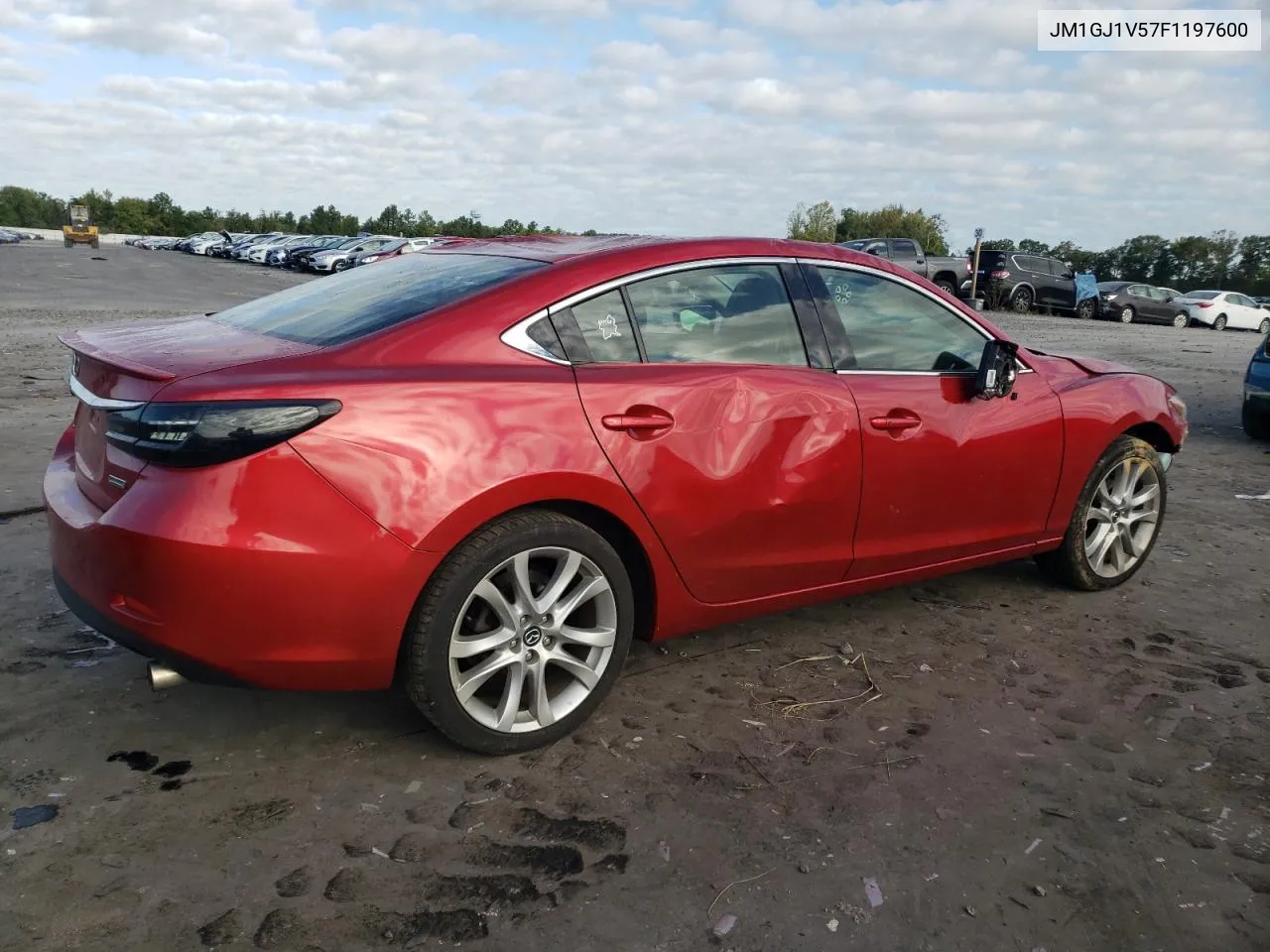 JM1GJ1V57F1197600 2015 Mazda 6 Touring