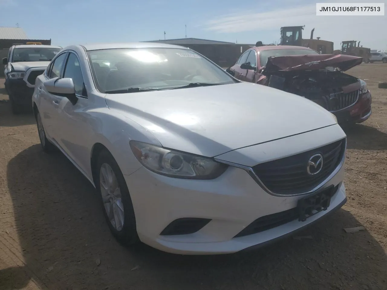 JM1GJ1U68F1177513 2015 Mazda 6 Sport