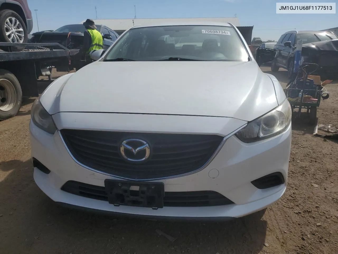 JM1GJ1U68F1177513 2015 Mazda 6 Sport