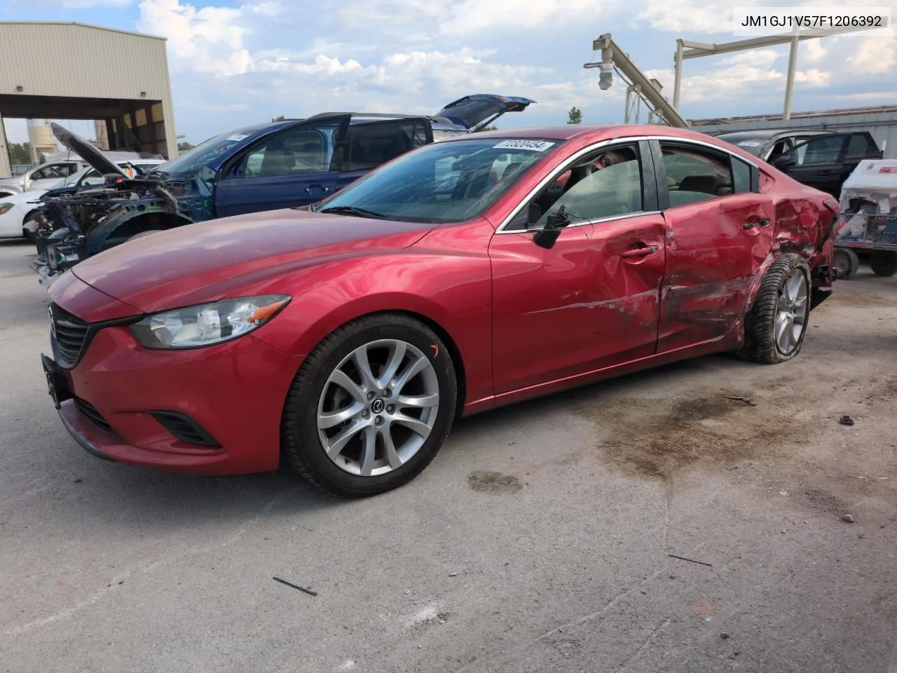 2015 Mazda 6 Touring VIN: JM1GJ1V57F1206392 Lot: 72320454