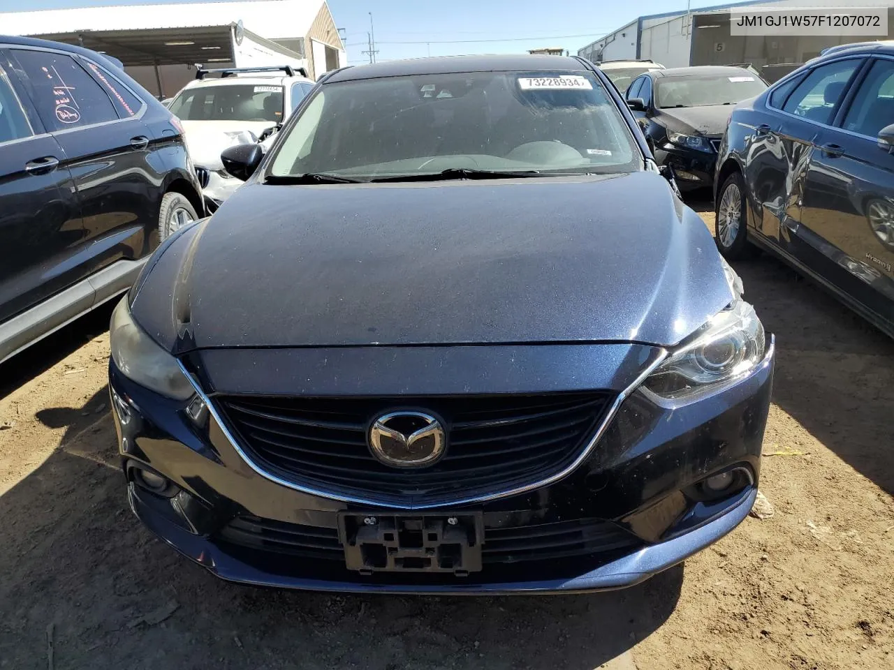 JM1GJ1W57F1207072 2015 Mazda 6 Grand Touring