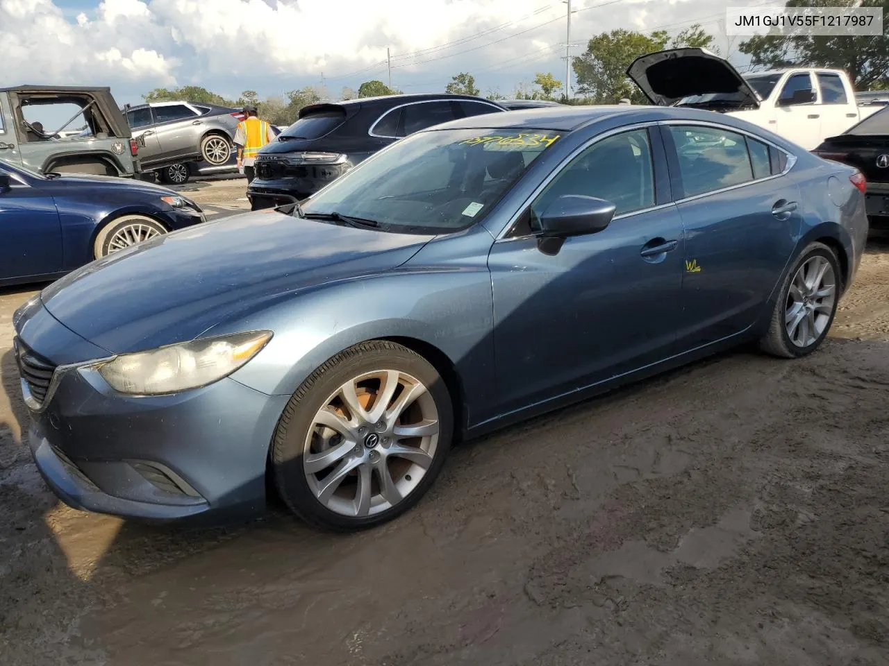 2015 Mazda 6 Touring VIN: JM1GJ1V55F1217987 Lot: 73776534