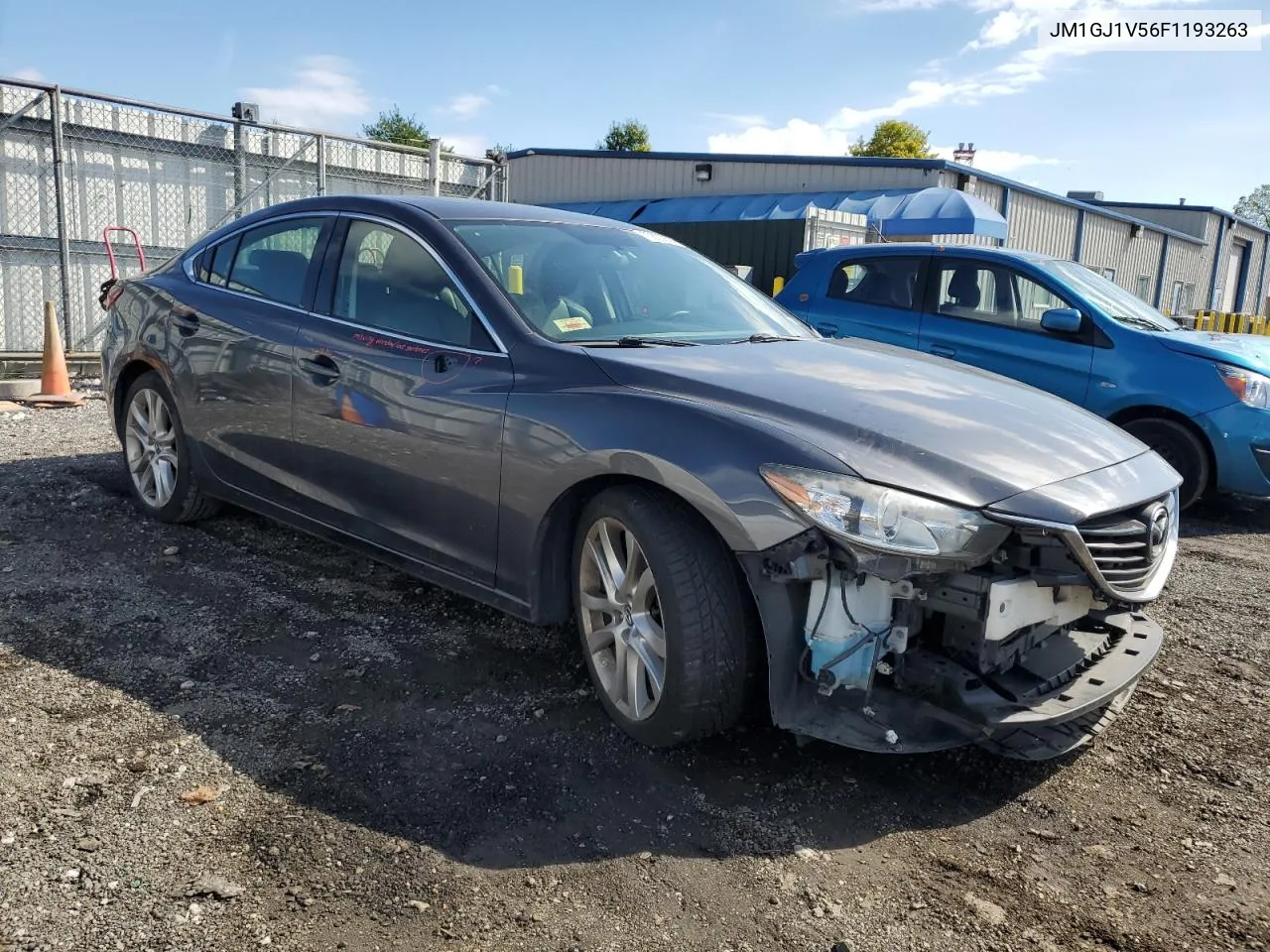 JM1GJ1V56F1193263 2015 Mazda 6 Touring