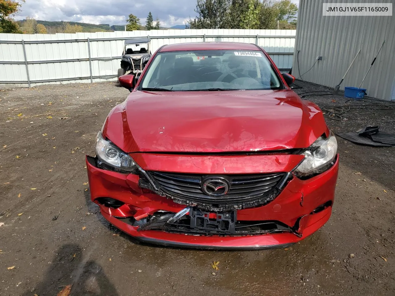 2015 Mazda 6 Touring VIN: JM1GJ1V65F1165009 Lot: 73894404