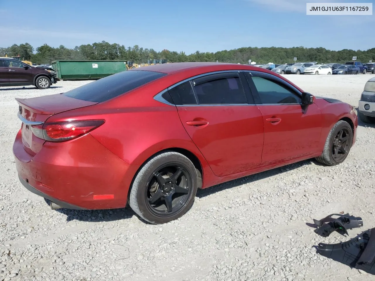 JM1GJ1U63F1167259 2015 Mazda 6 Sport