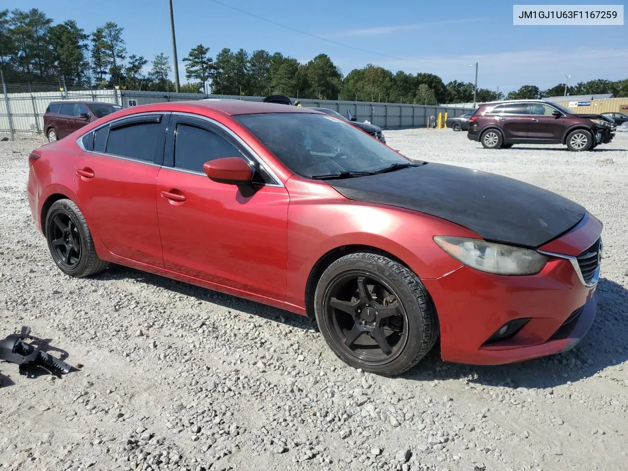 JM1GJ1U63F1167259 2015 Mazda 6 Sport