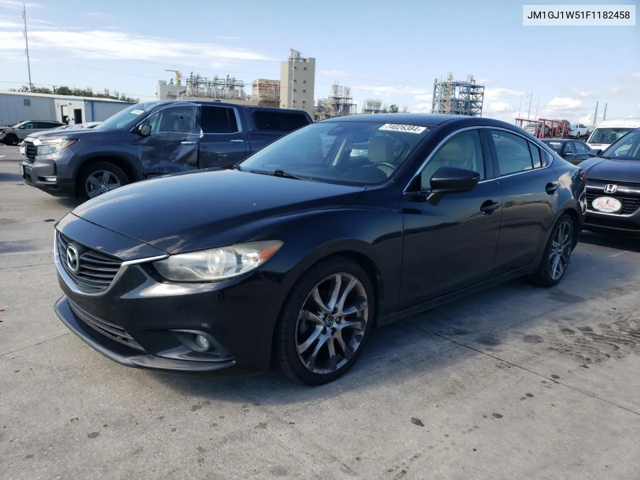 JM1GJ1W51F1182458 2015 Mazda 6 Grand Touring