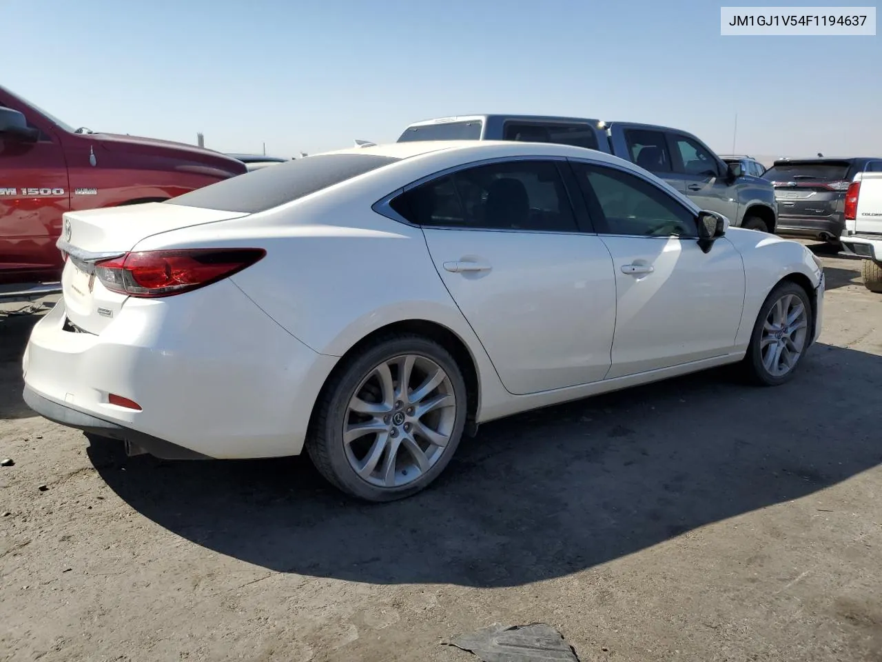 2015 Mazda 6 Touring VIN: JM1GJ1V54F1194637 Lot: 74277934