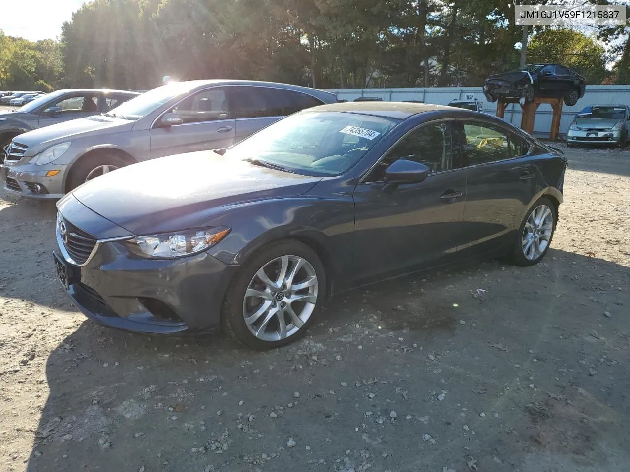 JM1GJ1V59F1215837 2015 Mazda 6 Touring