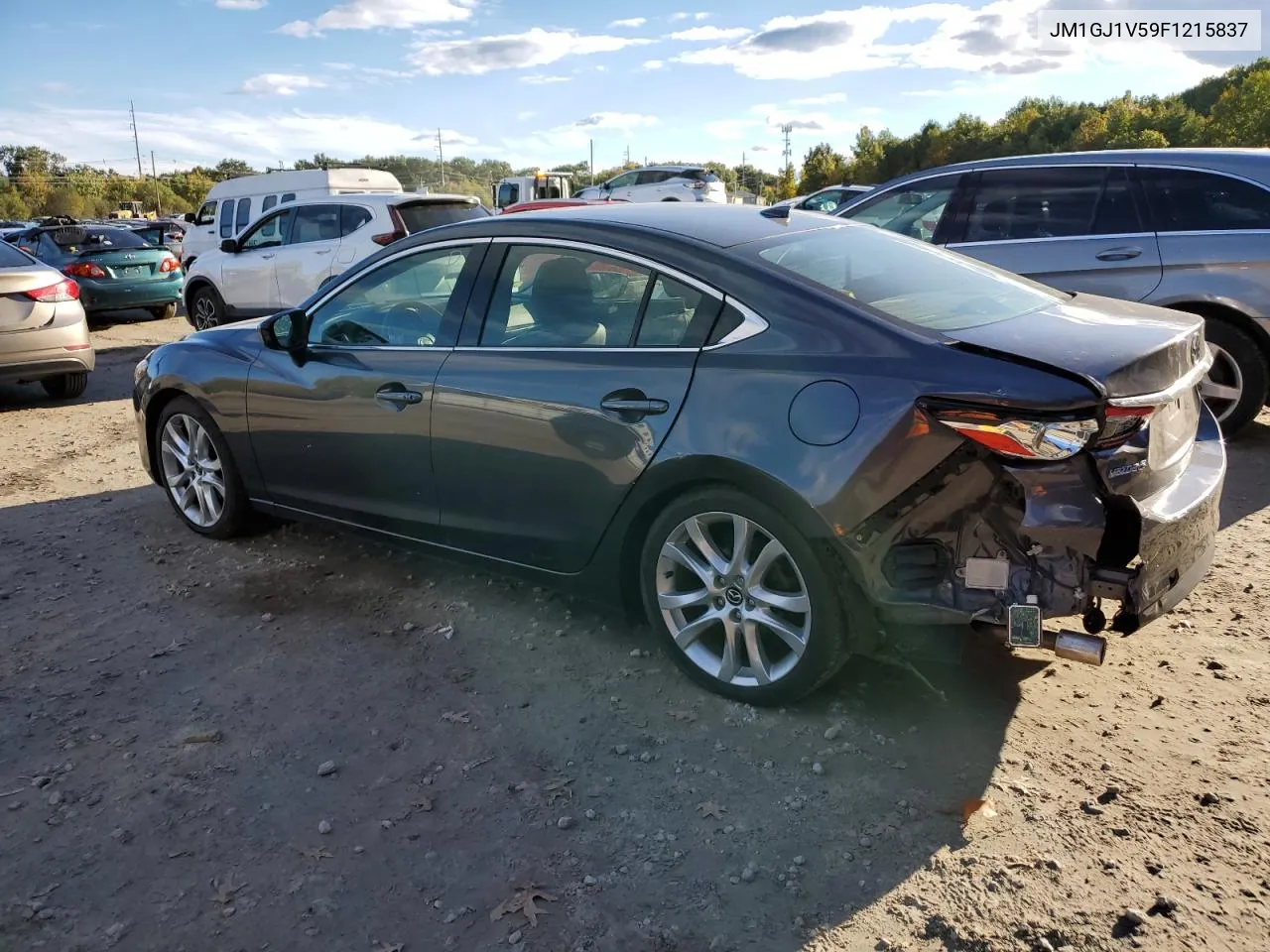 JM1GJ1V59F1215837 2015 Mazda 6 Touring