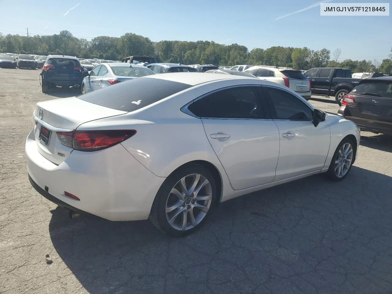 2015 Mazda 6 Touring VIN: JM1GJ1V57F1218445 Lot: 74439064