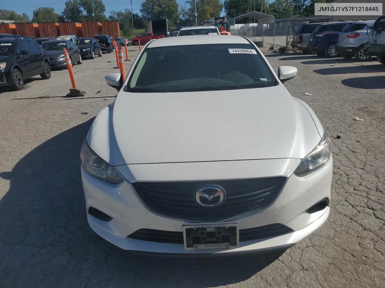 2015 Mazda 6 Touring VIN: JM1GJ1V57F1218445 Lot: 74439064