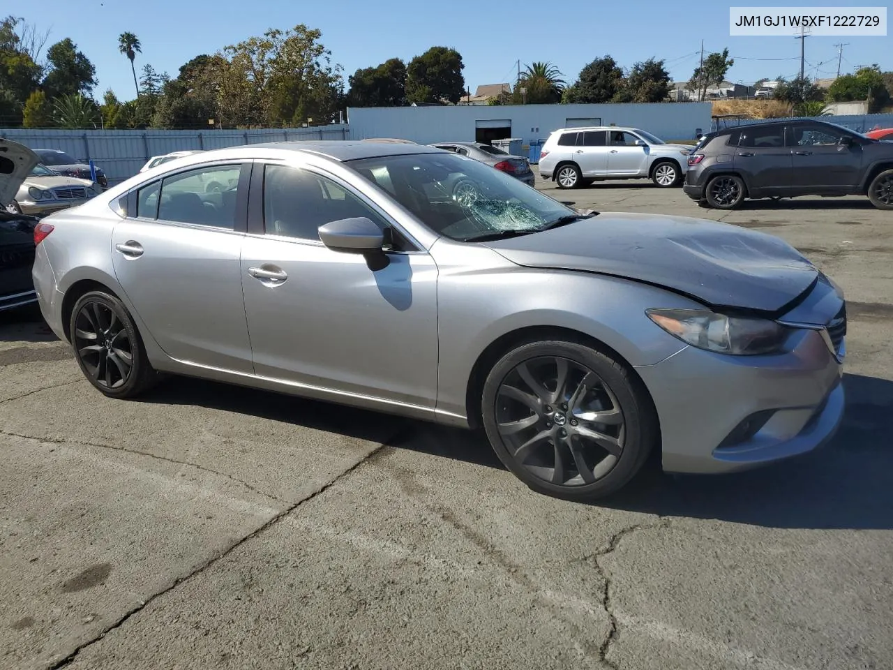 2015 Mazda 6 Grand Touring VIN: JM1GJ1W5XF1222729 Lot: 75059944