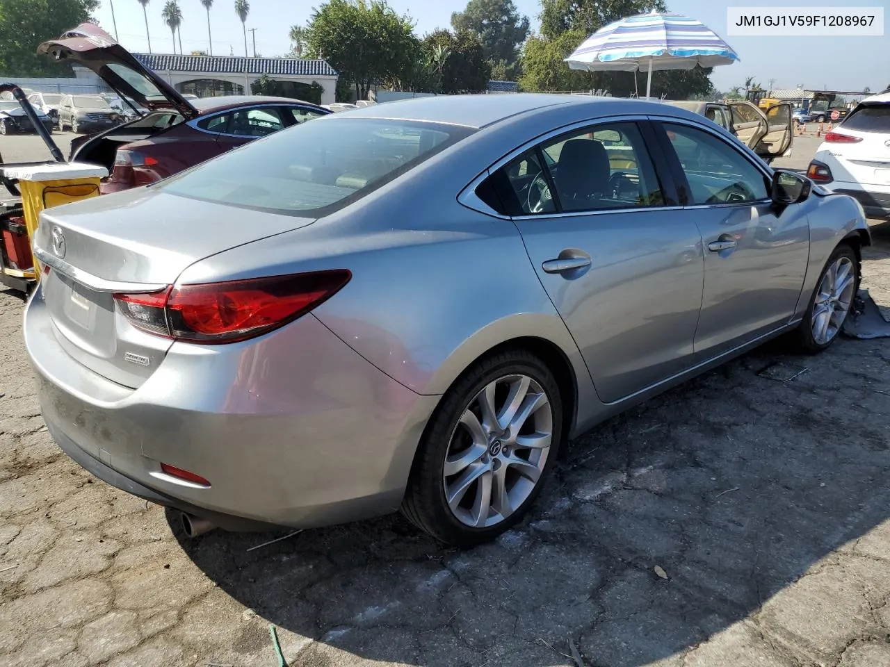 JM1GJ1V59F1208967 2015 Mazda 6 Touring