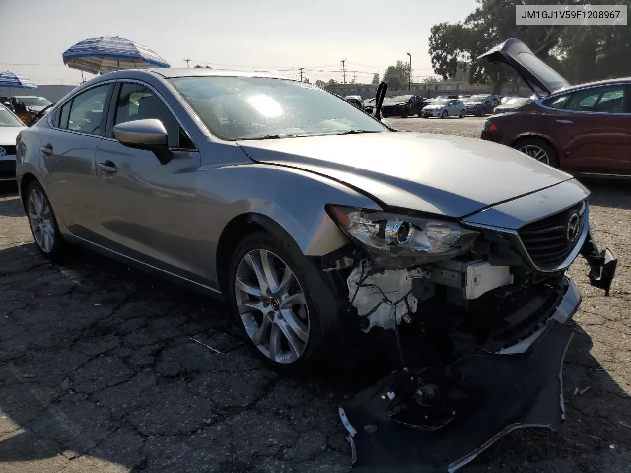 2015 Mazda 6 Touring VIN: JM1GJ1V59F1208967 Lot: 75062754