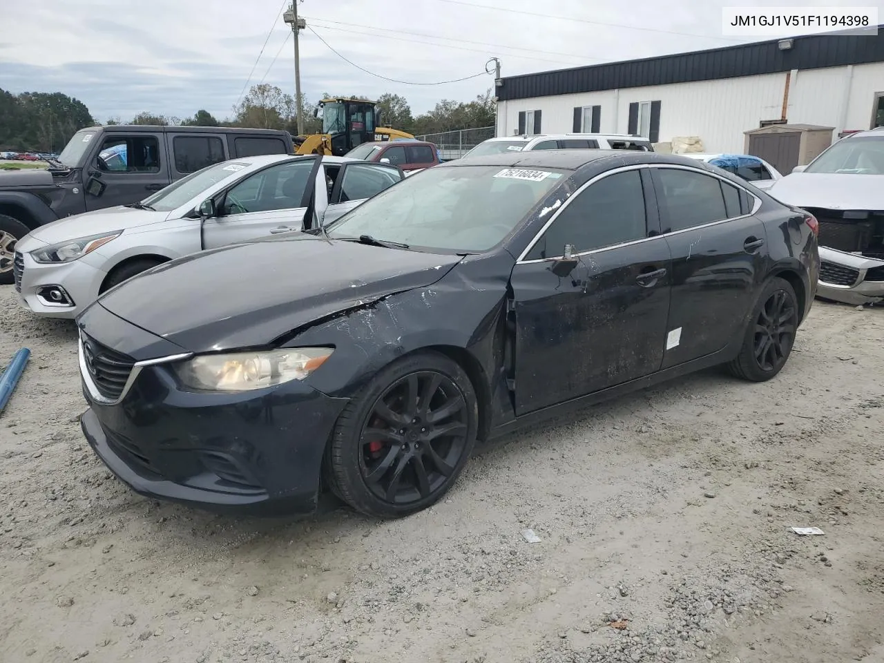 JM1GJ1V51F1194398 2015 Mazda 6 Touring