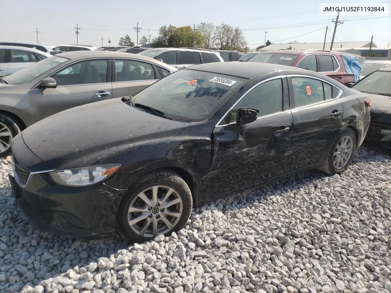 2015 Mazda 6 Sport VIN: JM1GJ1U52F1193844 Lot: 75555204