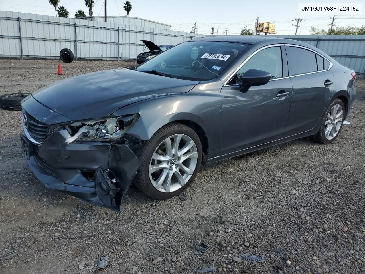 2015 Mazda 6 Touring VIN: JM1GJ1V53F1224162 Lot: 75730604