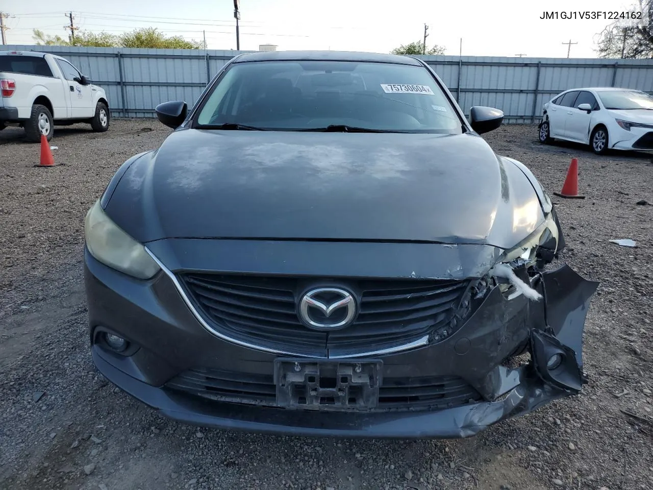 2015 Mazda 6 Touring VIN: JM1GJ1V53F1224162 Lot: 75730604