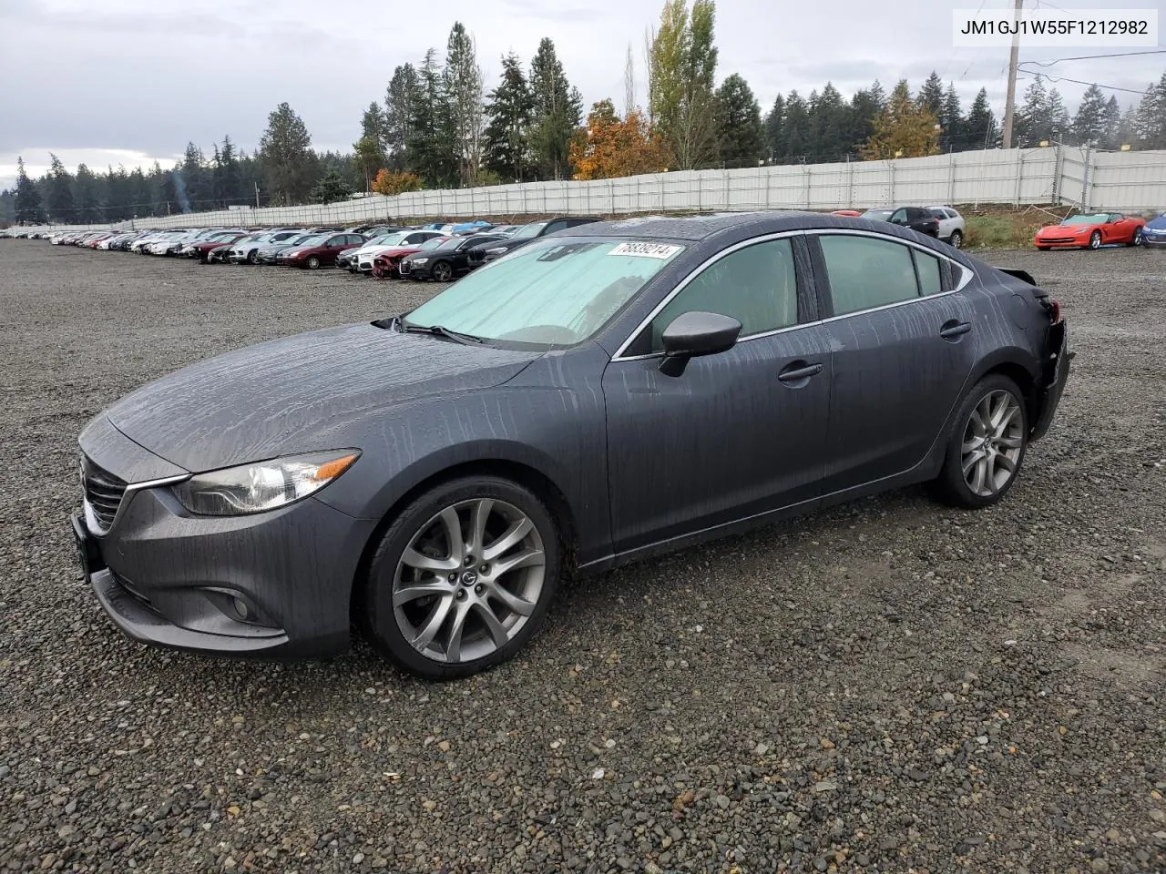 2015 Mazda 6 Grand Touring VIN: JM1GJ1W55F1212982 Lot: 78839214